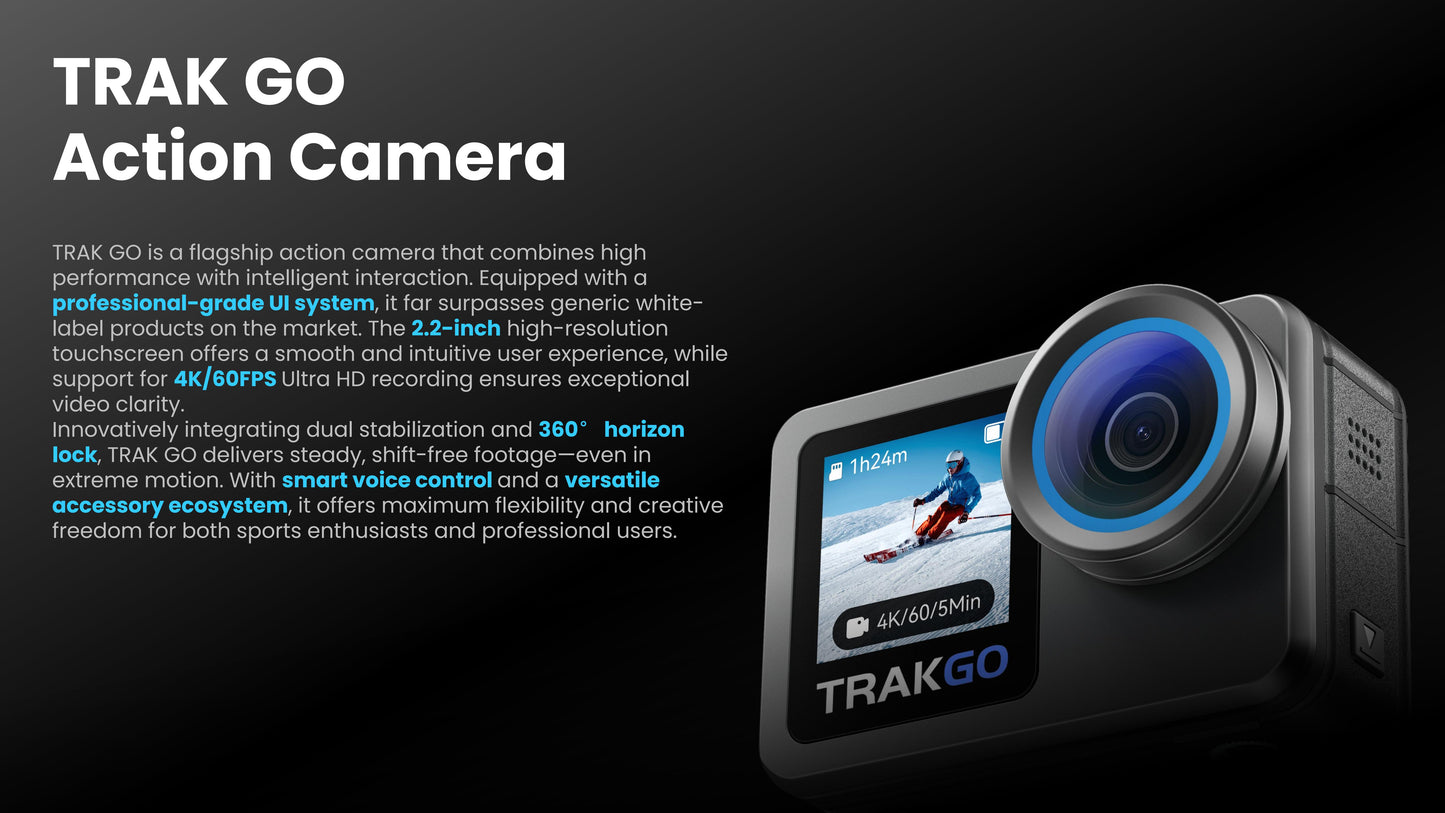 TRAK GO ACTION CAMERA